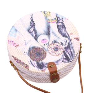 Sacs en rotin du Vietnam faits à la main, sacs de plage pour femmes en rotin, vente en gros, usine du Vietnam, prix bas, OEM ODM acceptés - Product Image 1