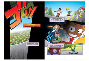 Captain Underpants: The First Epic Manga (El Primer Manga Épico) (Edición en Rústica) (Suministro al por Mayor) - Product Image 3