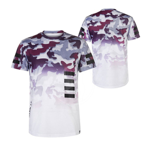 T-shirts respirants grande taille à col contrastant pour hommes, en polyester/coton, tissu toile écologique anti-boulochage, fabriqués au Pakistan - Product Image 4