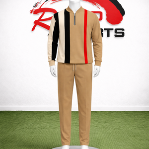 Vêtements de sport d'hiver pour hommes RAPID SPORTS - Veste et pantalon de survêtement en polyester/coton avec doublure en polaire, style personnalisé, nouvelle collection - Product Image 1