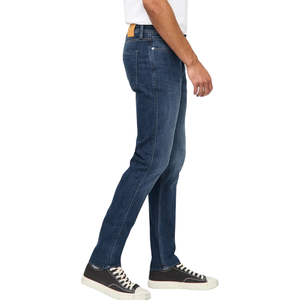 Mens <b>Tight</b> Fit Denim Jeans Stretch Slim Comfort 3D Print Woven <b>Winter</b> Spring Washable Breathable OEM ODM Wholesale - Product Image 4