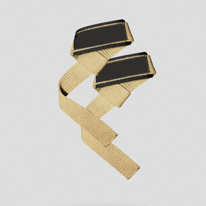 Correas de Muñeca Ajustables de Algodón y Neopreno Personalizables para Levantamiento de Pesas, Entrenamiento en Gimnasio, Fitness, Unisex, con Logotipo Personalizado - Product Image 1