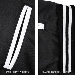 เสื้อแจ็คเก็ตเบสบอลแบบสั่งทำพิเศษสำหรับผู้ชาย รุ่น Voristy - Product Image 5