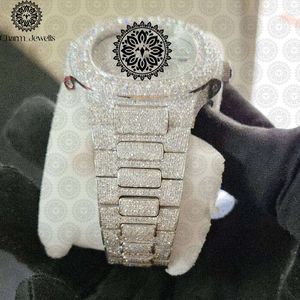 Montre de luxe Charm Jewels en acier inoxydable, cadran rond de 38 mm, cristal saphir, mouvement à quartz, design tendance pour femmes - Product Image 3