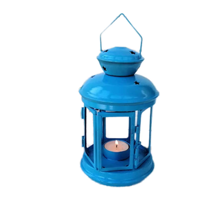 Farol Colgante de Aluminio Hecho a Mano, Decoración Navideña para el Hogar, Adorno Festivo, Diseño sin Llama (Vela No Incluida) - Product Image 2