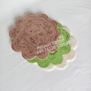แผ่นเรซิ่นทำมือสำหรับวางเทียนตกแต่งโต๊ะ - Product Image 4