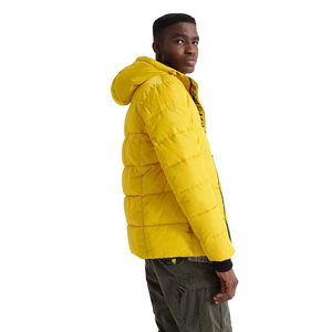 Chaqueta de invierno para hombre, chaqueta acolchada con capucha, chaqueta térmica aislante para exteriores, chaqueta gruesa a prueba de viento, abrigo acolchado para hombre con capucha. - Product Image 2