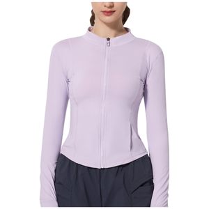 Most Trendy <b>Workout</b> <b>Jacket</b> High Stretch Activewear Top with Full Zipper Stand Collar Yoga <b>Jacket</b> Top for Running and Training - Product Image 1
