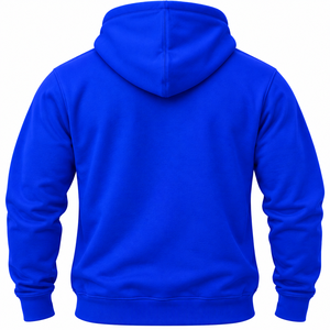 Sudadera con Capucha Blanca para Hombre Phi Beta Sigma con Logotipo Gráfico de Letras Griegas Azules, Sudadera con Cordón Ajustable Personalizada, Informal - Product Image 4