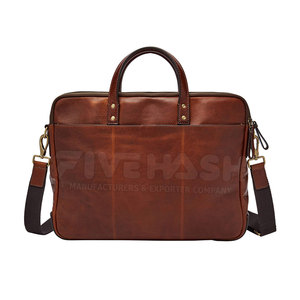 Leather <b>Laptop</b> Bag With Soft Interior And Strong Exterior Build Perfect For Safe <b>Laptop</b> Carry Office Use And Daily Travel Needs - Product Image 2
