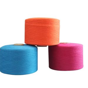 Fil fantaisie recyclé NE 8s/1 de haute qualité, écologique, toucher doux, 100% coton, pour tricot à la main, broderie, motif teint, export Inde - Product Image 4