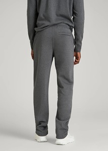 Custom Mens Fleece <b>Jogger</b> Pants <b>Slim</b> Fit Elastic Waistband Breathable Drawstring Closure Tapered Trousers for Gym - Product Image 3