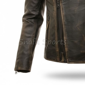 Best Price Men's Premium Genuine Leather Windproof Waterproof <b>Jacket</b> Plain for Winter in All Sizes For Sale - Product Image 4