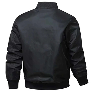 Veste bomber zippée streetwear avec logo personnalisé, qualité supérieure, veste bomber d'hiver pour hommes, veste bomber pour garçons - Product Image 1