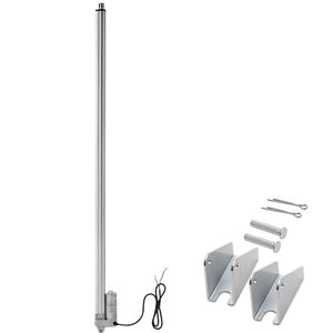 Attuatore Lineare Impermeabile IP65 da 12V, 40 Pollici, con Forza di 675 libbre/3000N, Velocità 0,2 Pollici/s, Cilindri da 40 Pollici, Staffa di Montaggio Esterna - Product Image 1