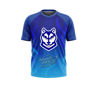 Ensemble de maillot de volley-ball Mashadi IMPEX, débardeur et short sublimés, sac à dos, logo loup bleu, joueur n°15, vêtements de sport anti-transpiration - Product Image 6