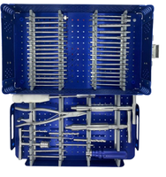 Kit d'instruments chirurgicaux pour l'extraction de vis cassées, instrument d'extraction de vis orthopédiques, kit d'instruments chirurgicaux CE Zelmi Surgical