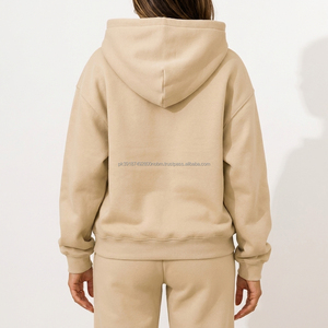 Ensemble de vêtements pour femmes en 2 pièces, respirant, imprimé, avec sweat à capuche à manches longues et pantalon large - Product Image 4