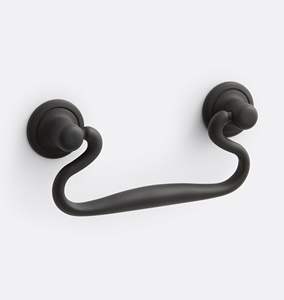 Poignée de meuble tendance en métal argenté, personnalisable, pour chambre et cuisine, poignée de tiroir en T, revêtement argenté métallique - Product Image 4