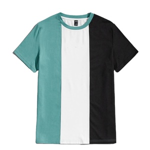 <b>Ringer</b> <b>T</b> <b>Shirts</b> Custom Logo Men's AIRism Cotton Oversized Crew Neck <b>T</b> <b>Shirt</b> - Product Image 6