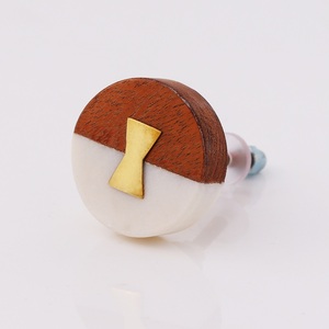Wholesale Stone <b>Door</b> Knobs White Cupboard <b>Pulls</b> Flat Cabinet Drawer Knob Furniture <b>Handles</b> & Knobs - Product Image 1