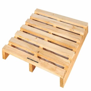 Palettes en bois de qualité industrielle, palettes d'expédition en bois dur, durables, réutilisables, empilables, faciles à manipuler, palettes de sol commerciales - Product Image 1
