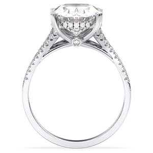 Bagues de fiançailles REYES en argent sterling 925, best-seller, avec moissanite, bijoux fins, design classique, rhodiées, cadeaux de mariage pour fêtes - Product Image 5
