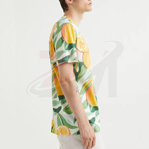 T-shirt pour homme de qualité supérieure, commande en gros, ODM et OEM, t-shirt uni pour homme, t-shirt unisexe pour homme, logo personnalisé imprimé - Product Image 4