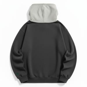 Sudadera con Capucha Extra Grande de Algodón 100% Premium, Estilo Retro Americano, para Hombre, Otoño-Invierno, Venta al Por Mayor, Unisex - Product Image 3