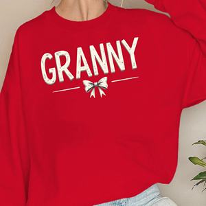 GRANNY avec nœud ruban sweats femme - Product Image 5