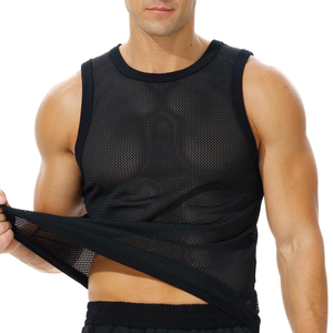 Versatile Workout Piece <b>Men</b> Tank Top Multi Functional Daily Wear Sleeveless Shirt <b>For</b> <b>Men</b> Classic <b>Singlet</b> Professional Tank Top - Product Image 3