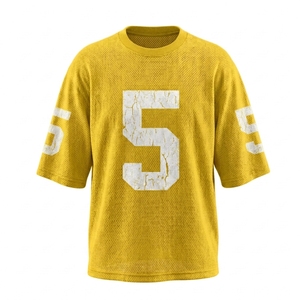 Custom Made Design American Football Fan Jersey High Quality Sublimation Printed Over <b>Size</b> Shirt Fully Customise Sports Shirt - Product Image 1