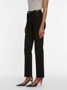 Pantalones Jogger de Forro Polar Transpirable para Mujer, Corte Holgado, con Logotipo Personalizado, Cintura Media, Diseño Casual de Frente Plano para Invierno, Teñido Liso - Product Image 3