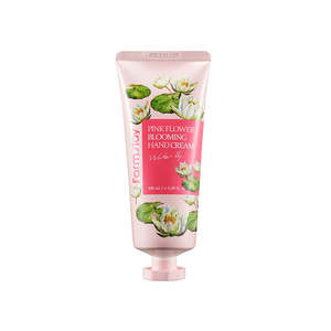 FARMSTAY fiori rosa che sbocciano crema per le mani giglio d'acqua lozioni - Product Image 1