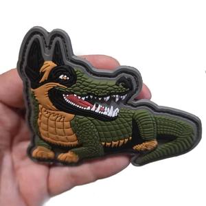 Custom Design Embossed Logo 3D Soft <b>Rubber</b> Patches PVC and Silicone Label for Clothing - Product Image 2