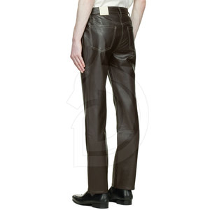 Lightweight Best Selling <b>Men</b> <b>Leather</b> <b>Pants</b> For Sale Casual Wear Premium Quality <b>Men</b> <b>Leather</b> <b>Pants</b> - Product Image 4
