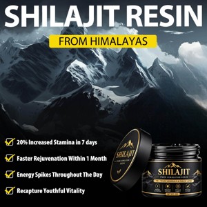 Résine de Shilajit de l'Himalaya la plus vendue 30g Shilajit naturel avec 82%+ d'acide fulvique et des oligo-éléments pour soutenir l'énergie et l'immunité - Product Image 3