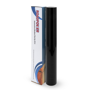 ROADPOWER Noir (0,76 m x 30 m) Film teinté pour vitres de voiture série SPT, protection solaire, anti-UV et résistant aux rayures - Product Image 1