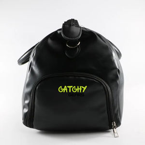 Premium Vintage Leather Duffle Bag – Large <b>Travel</b> <b>Holdall</b> – Genuine Full Grain Leather Weekend Bag for Men Women Airport Use - Product Image 2