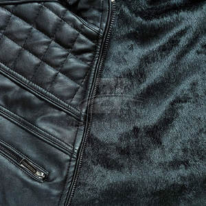 Veste de moto classique à fermeture éclair, design personnalisé, logo sur mesure, vestes en cuir pour motards - Product Image 6