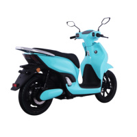 Moto électrique bleue Funti pour adultes, vente en gros, moteur 1500W, autonomie 60KM, charge utile 150kg, moto électrique économique pour les trajets urbains