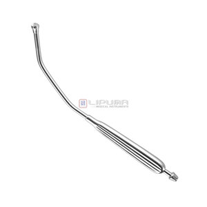 Tubo de Succión Yankauer de 11 Pulgadas con Punta Removible, Fácil de Limpiar, Duradero, de Acero Inoxidable, Instrumentos Médicos - Product Image 1