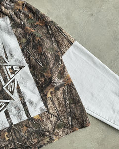 Vintage <b>Camo</b> Print Football Jersey Long Sleeve Men Oversized Streetwear Athletic Graphic T Shirt Casual Sports <b>Top</b> - Product Image 6