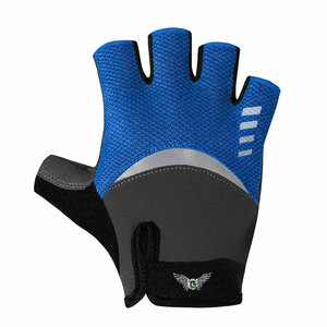Gants de cyclisme professionnels à fermeture réglable au poignet pour hommes et femmes avec design antidérapant et absorbant les chocs sur la paume - Product Image 5
