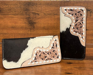 Novedades Carteras largas multitarjeta de negocios de cuero con herramientas manuales de gran capacidad para hombres Carteras plegables de cuero de vaca de estilo vintage - Product Image 2