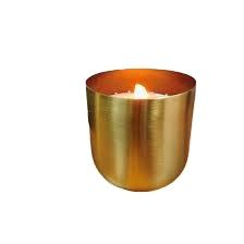 Portavelas Decorativo de Aluminio Dorado para el Hogar, en Tamaño Personalizado - Product Image 3