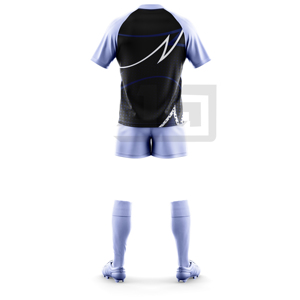 Tenue de rugby personnalisée avec impression numérique, short de sport respirant, coupe-vent, écologique, vêtements de sport athlétiques 3D - Product Image 1