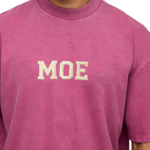 Camiseta de algodón jersey premium estilo streetwear, lavada, de corte relajado, informal, para marcas de ropa privada, proveedor de camisetas para hombre - Product Image 3