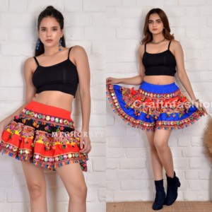 Stylish Patchwork Boho Banjara Mini <b>Skirt</b> Comfortable & Breathable Cotton Summer Fashion <b>Gypsy</b> <b>Skirts</b> Buy Direct From Supplier - Product Image 5