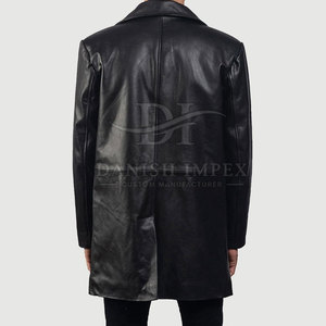 Manteau en cuir pour homme, dernière collection, respirant, de qualité supérieure, best-seller, faible MOQ, pour vente en ligne. - Product Image 3